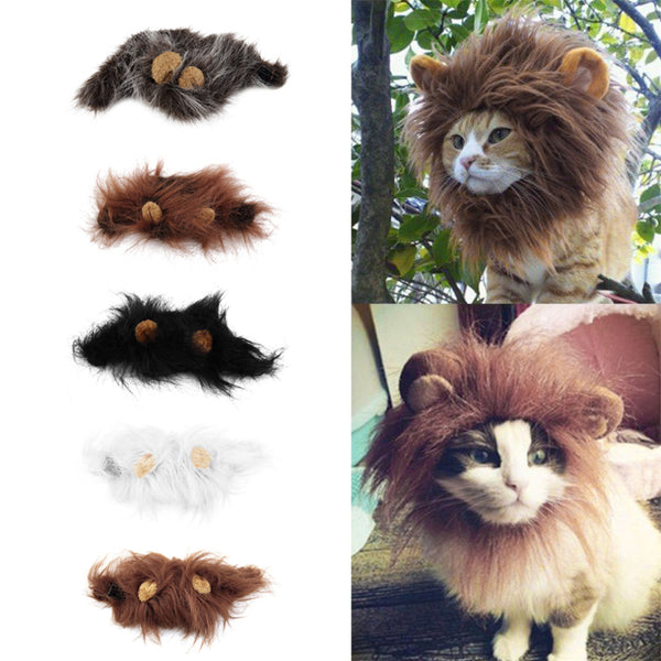 Adorable Cat or Dog Lion's Hair Dress Up Costume